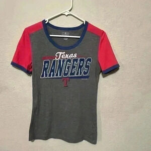 Texas Rangers baseball women’s tshirt EUC size small